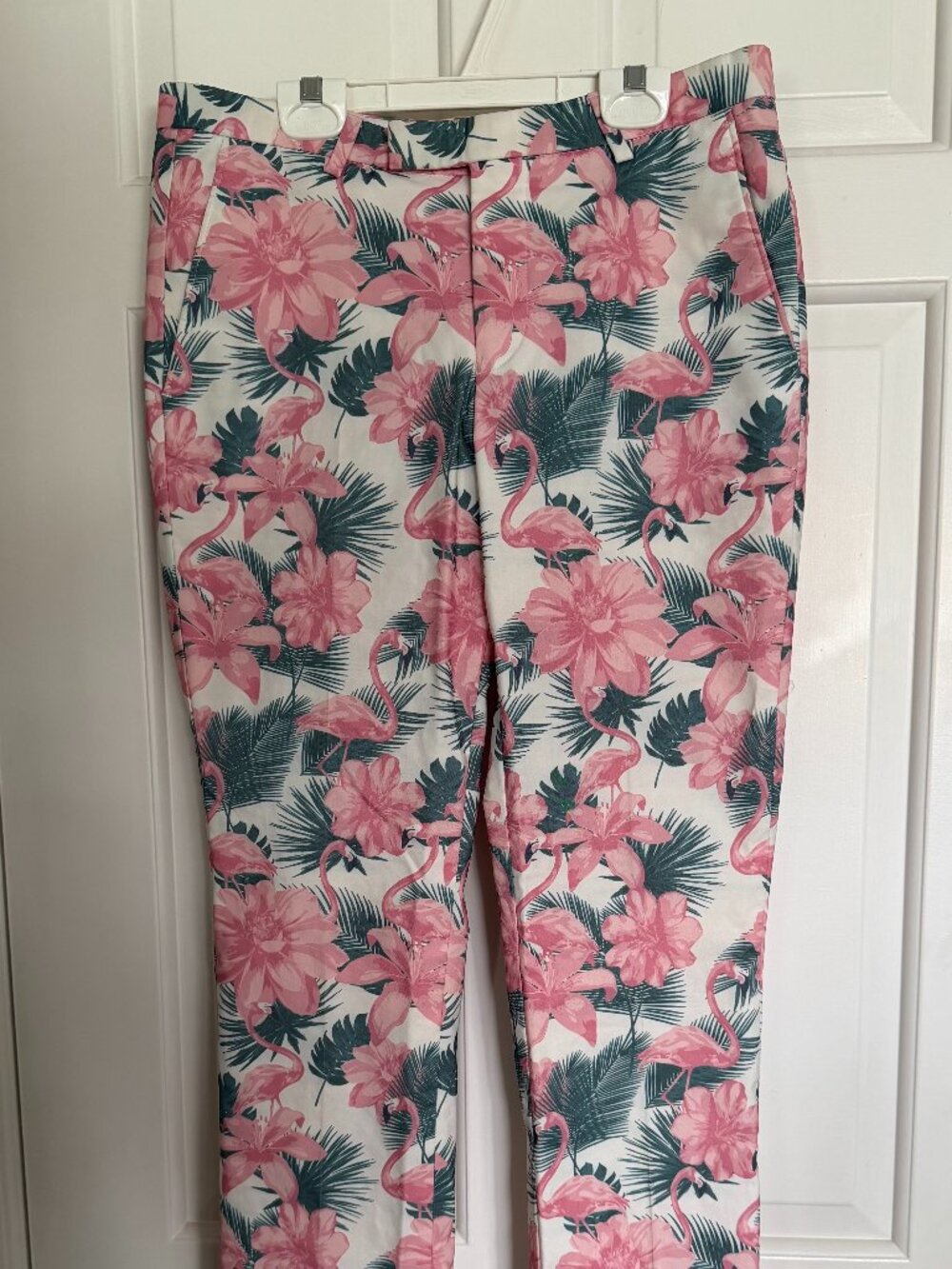 Flamingo Print UK Brand Noose + Monkey pants - Size 30R Men's